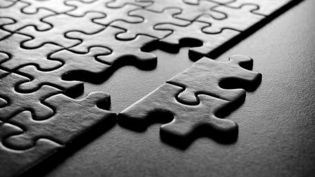 Black Puzzle wallpaper