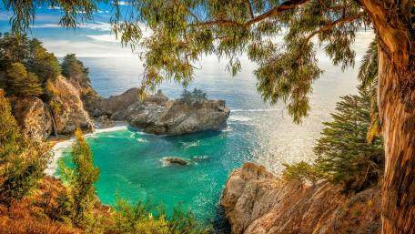 McWay Falls, Big Sur wallpaper