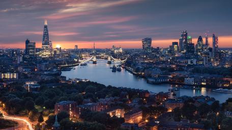 London cityscape wallpaper