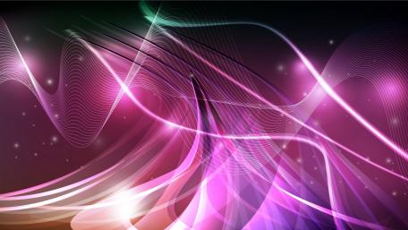 Vibrant Waves of Light and Color wallpaper