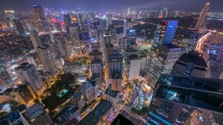 Hong Kong citylights wallpaper