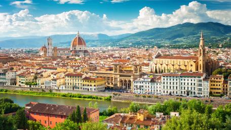Florence skyline wallpaper
