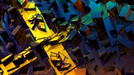 Vibrant Geometric Patterns for Modern Spaces wallpaper
