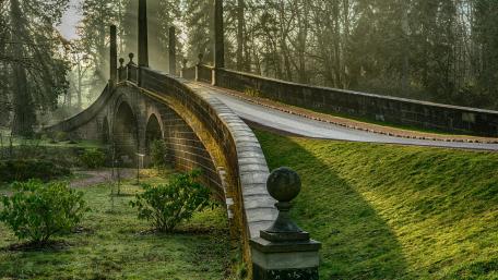 Dumfries House bridge wallpaper