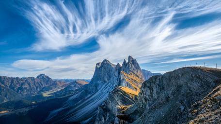 Odle Mountains (Dolomites, Italy) wallpaper