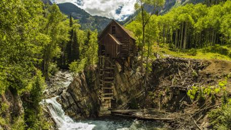 Crystal Mill wallpaper