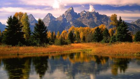 Teton Range wallpaper