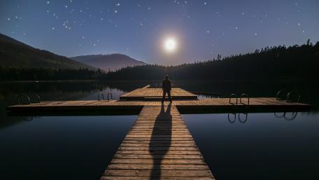 Moonshadow wallpaper