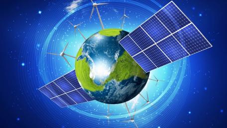 Green energy wallpaper