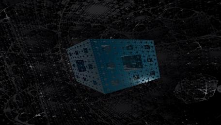 Box in the Space wallpaper