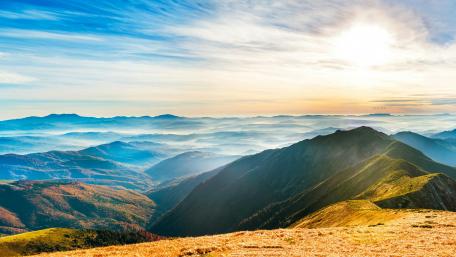 Mountain landscape wallpaper