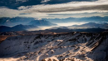 Mountain range wallpaper
