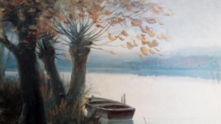 A unique painting wallpaper