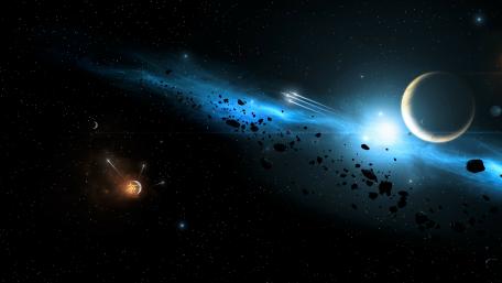Space art wallpaper