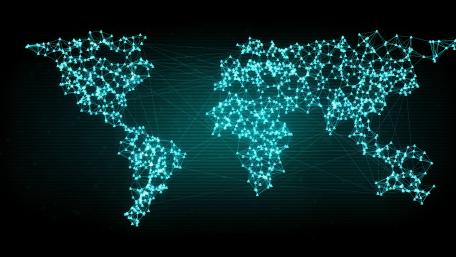 World wide connections wallpaper