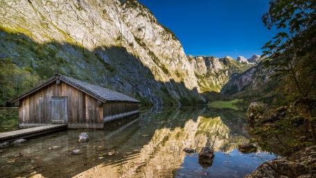 Obersee Lake wallpaper