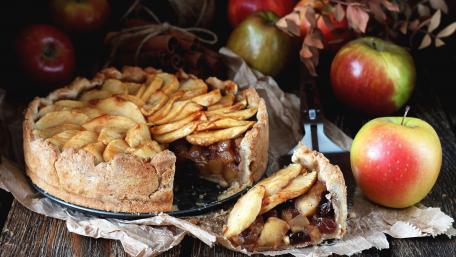 Apple pie wallpaper