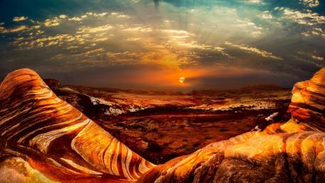 Fire Wave (Valley of Fire State Park) wallpaper