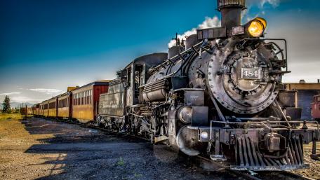 Steam locomotive wallpaper