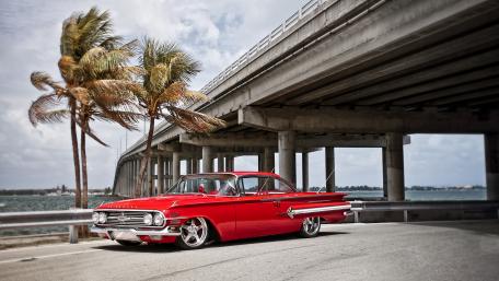 Red Chevrolet Impala wallpaper
