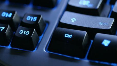 Compuet keyboard close-up wallpaper
