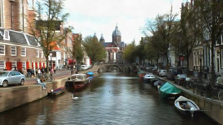 Amsterdam wallpaper