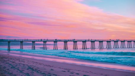 Hermosa Beach Pier wallpaper