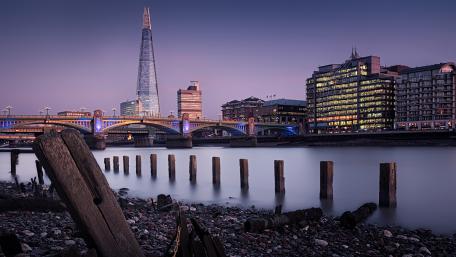 The  Shard and London Bridge (London) wallpaper