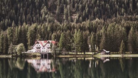 Antholzer See (South Tyrol) wallpaper