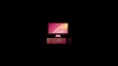 Graphics about a computer wallpaper