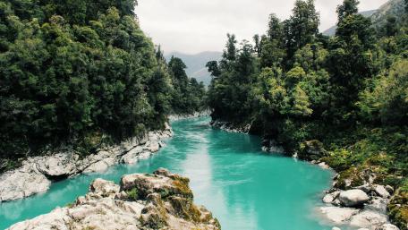 Hokitika Gorge (Kokatahi, New Zealand) wallpaper