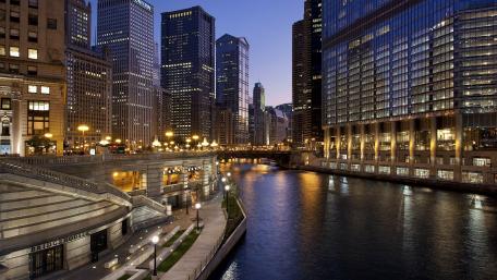 Chicago downtown wallpaper