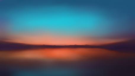 Ethereal Horizon in Vivid Hues wallpaper