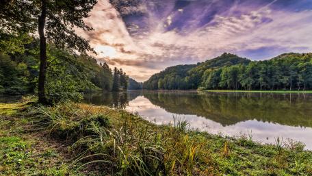 Lake Trakoscan (Croatia) wallpaper