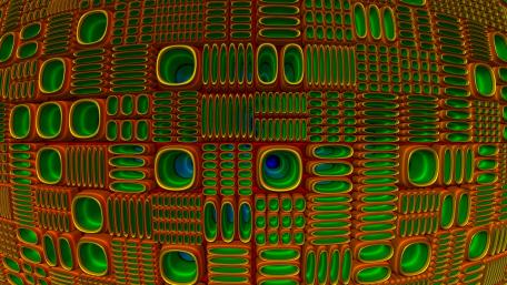 Green abstraction wallpaper