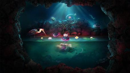 Underwater Dreamscape of New Beginnings wallpaper