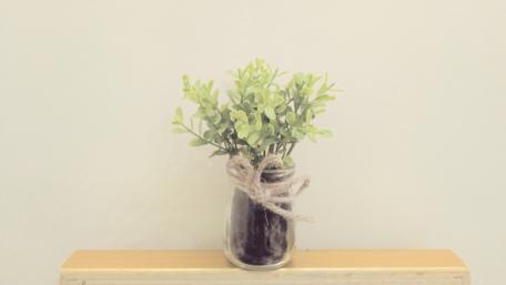 A simple flowerpot wallpaper
