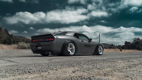 Sleek Performance Muscle Car Wallpaper wallpaper
