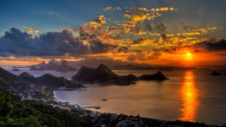 Guanabara Bay (Brazil) wallpaper