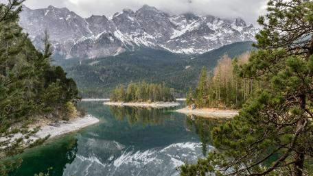 Eibsee wallpaper