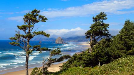 Ecola Point, Cannon Beach (Oregon) wallpaper