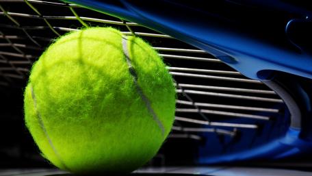 Tennis Focus A Close-Up Masterpiece wallpaper