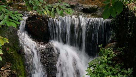 Creek waterfall wallpaper