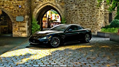 Maserati GranTurismo in Ahrweiler wallpaper