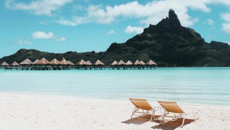 Mount Otemanu Beach wallpaper