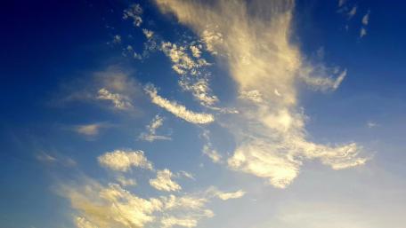 Blue sky wallpaper