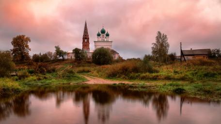 Kazan church, Osenevo wallpaper