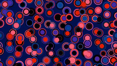 Colorful Circular Patterns for Creative Inspiration wallpaper