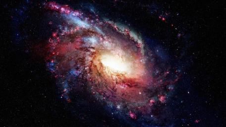 Galactic Spiral Wonders wallpaper