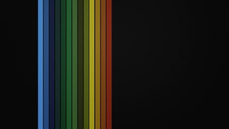 Rainbow lines wallpaper